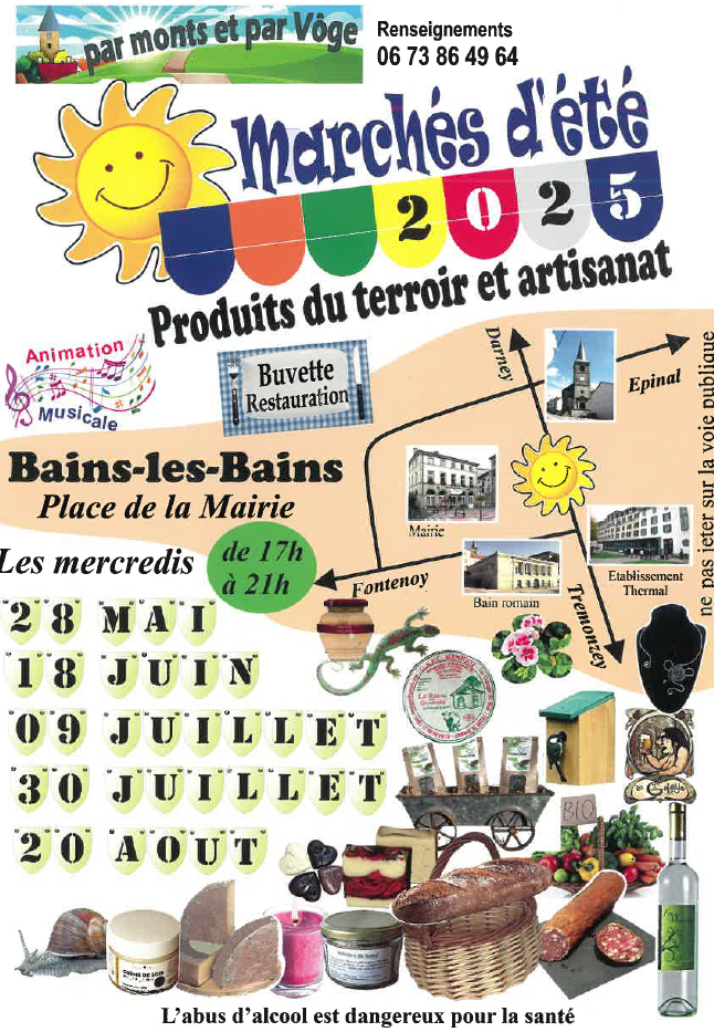 Les Marchés d’Été reviennent !