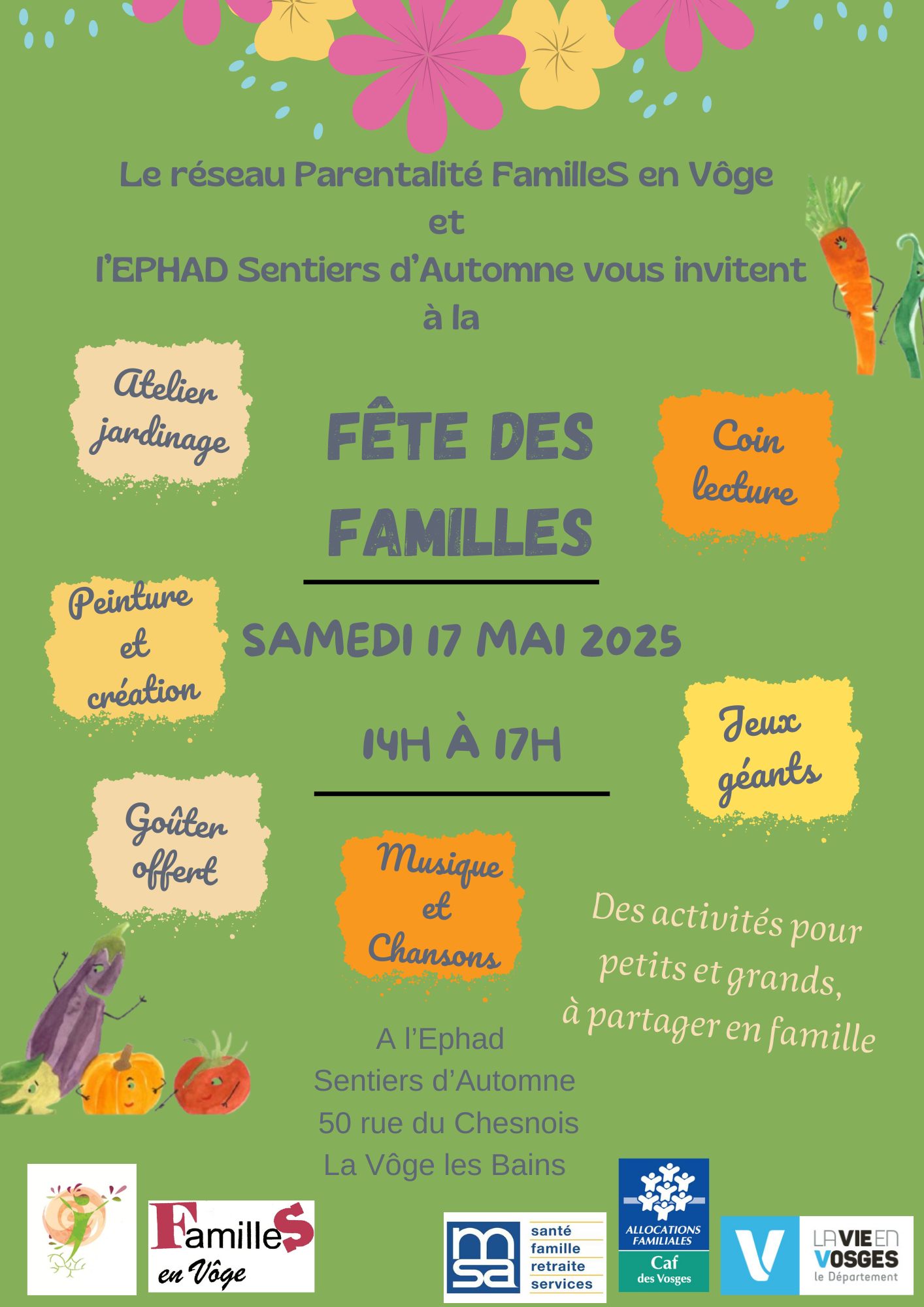 Fête des Familles – 17/05/25