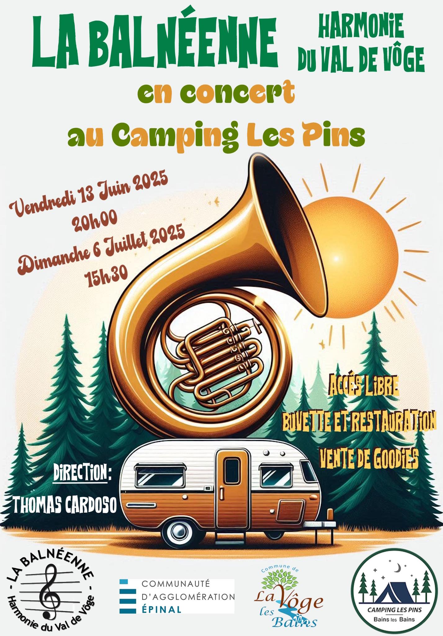 Ça bouge au Camping Les Pins !