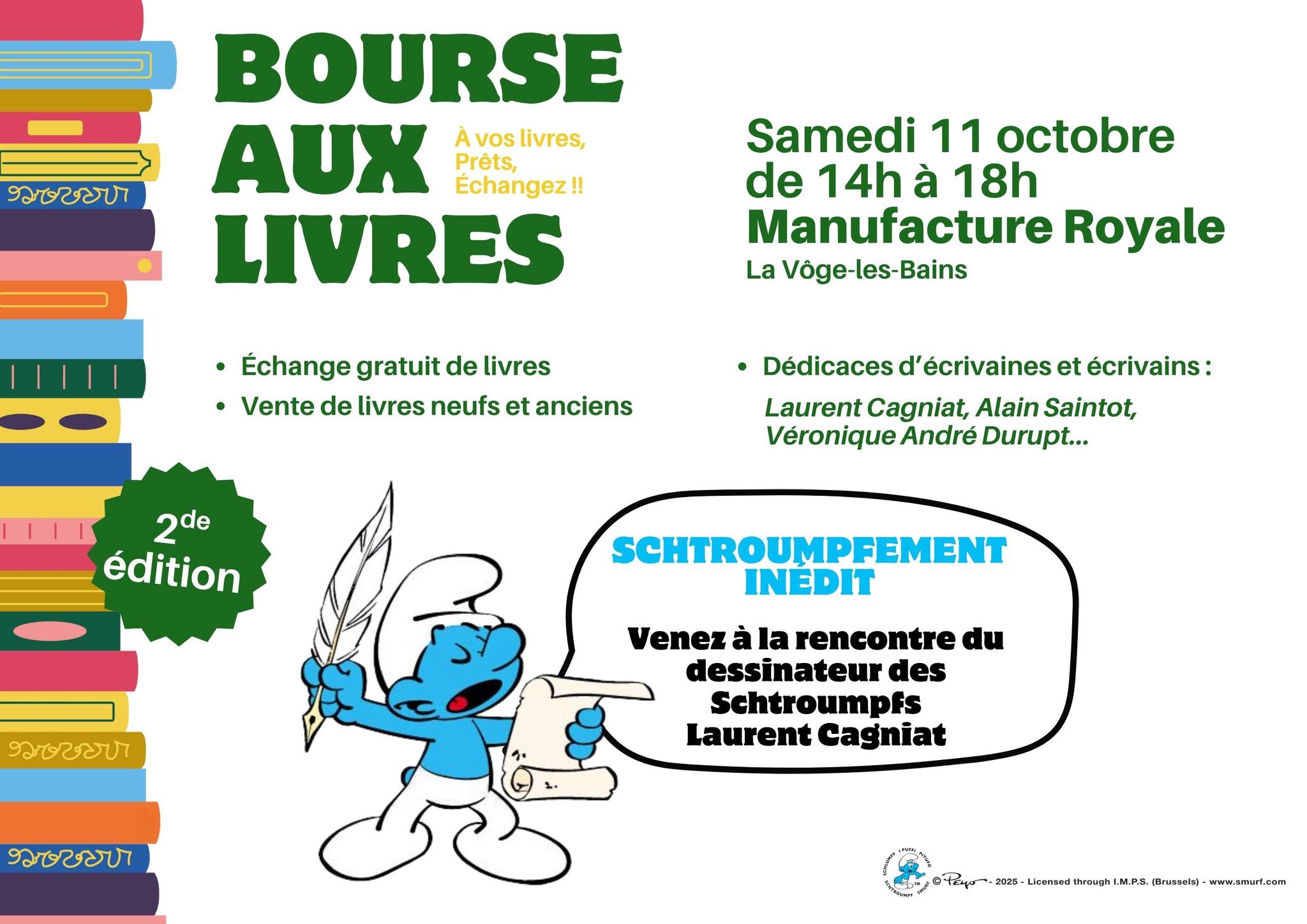 💙 2ème Bourse aux Livres