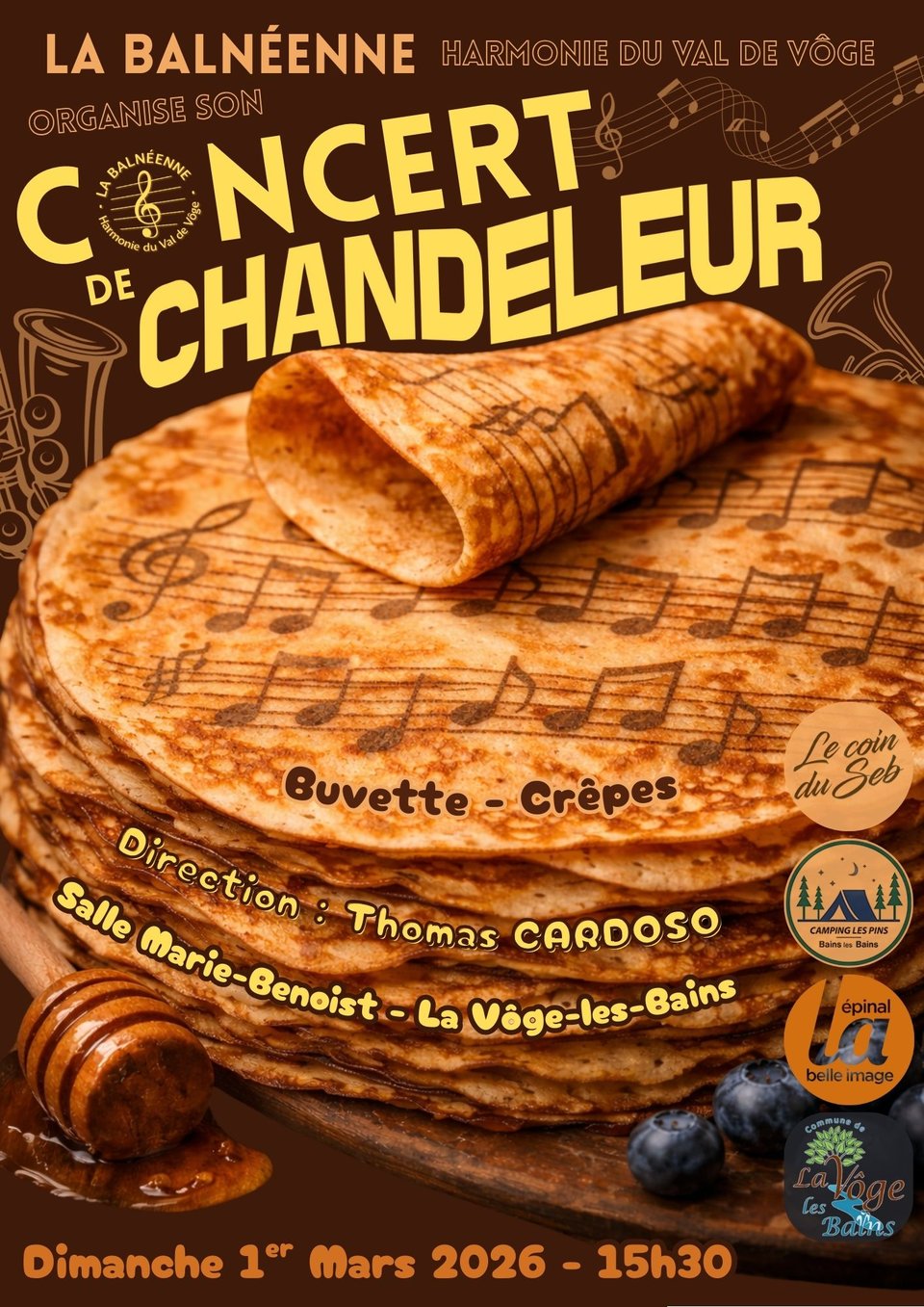 Concert de la Chandeleur avec La Balnéenne
