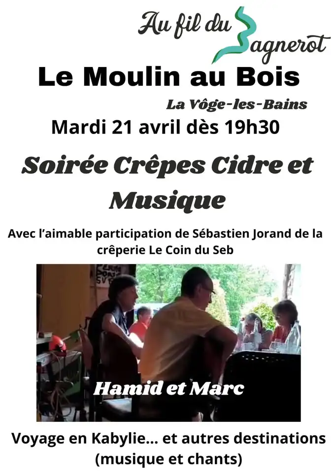 Soirée Crêpes, Cidre et Musique