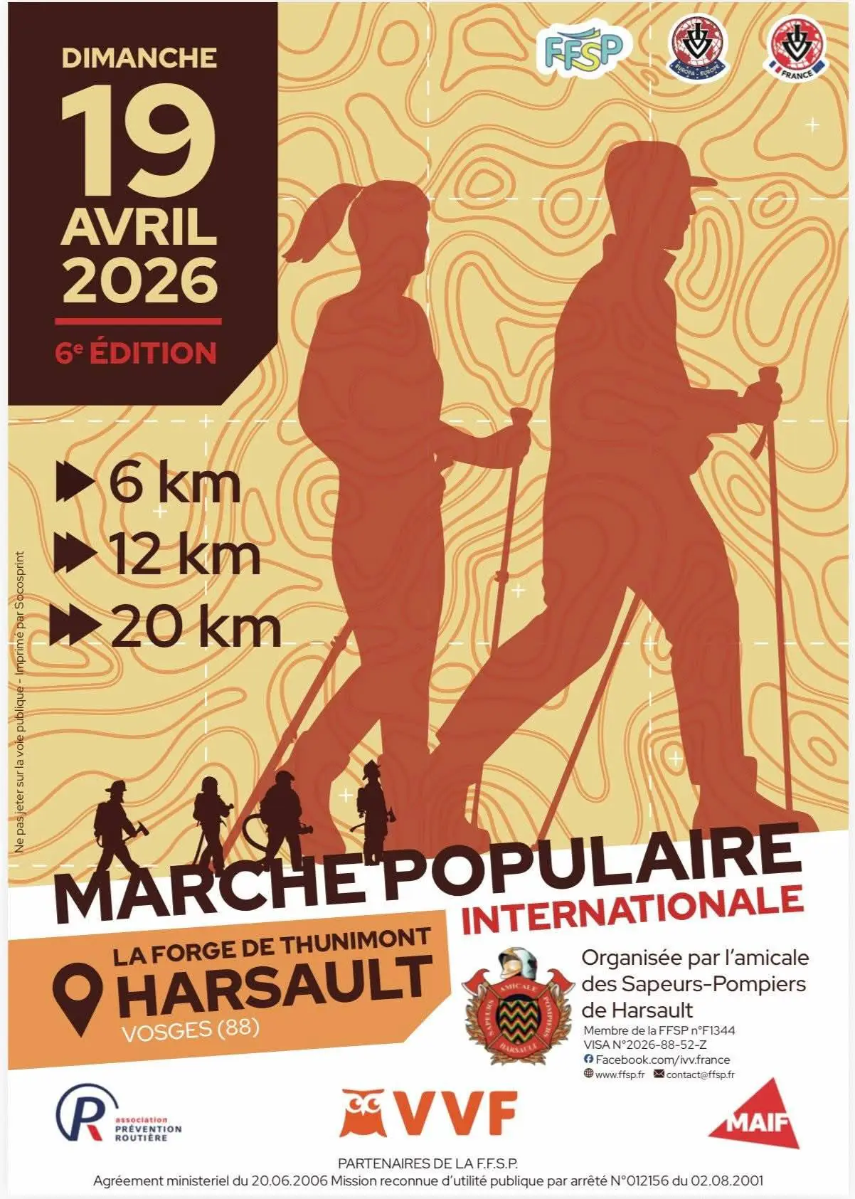 Marche populaire à Harsault – 19/04/25