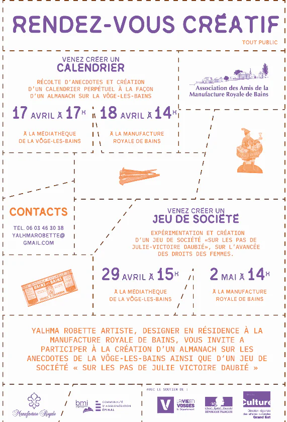 Rendez-vous Créatif à La Manufacture Royale