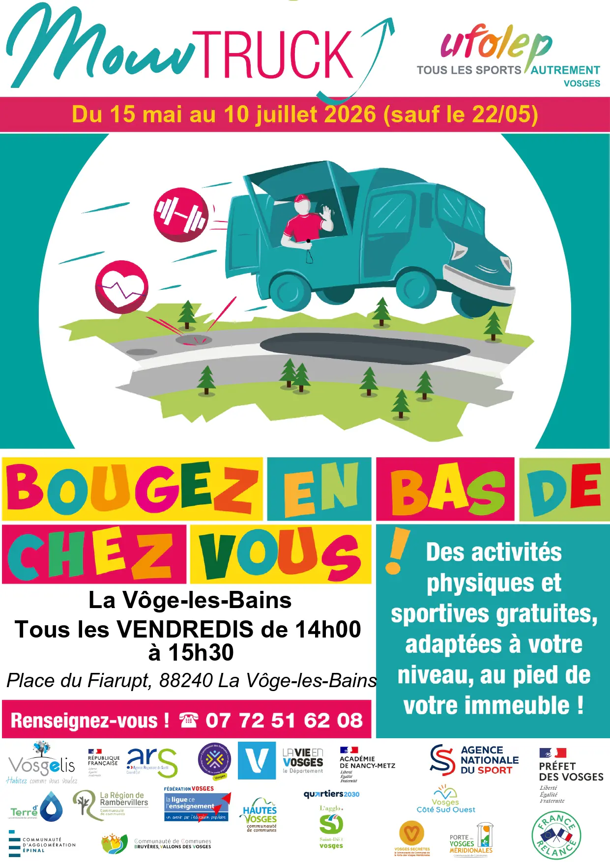 Mouv’Truck Ufolep 88 sur la commune