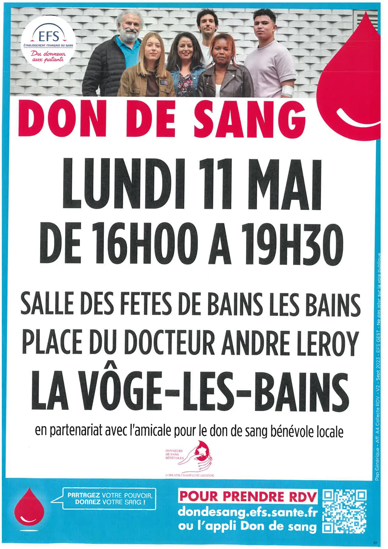 Don de Sang – 11/05/26