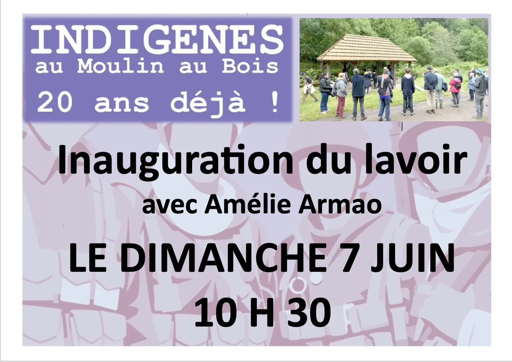 Inauguration du Lavoir – Dimanche 7 Juin