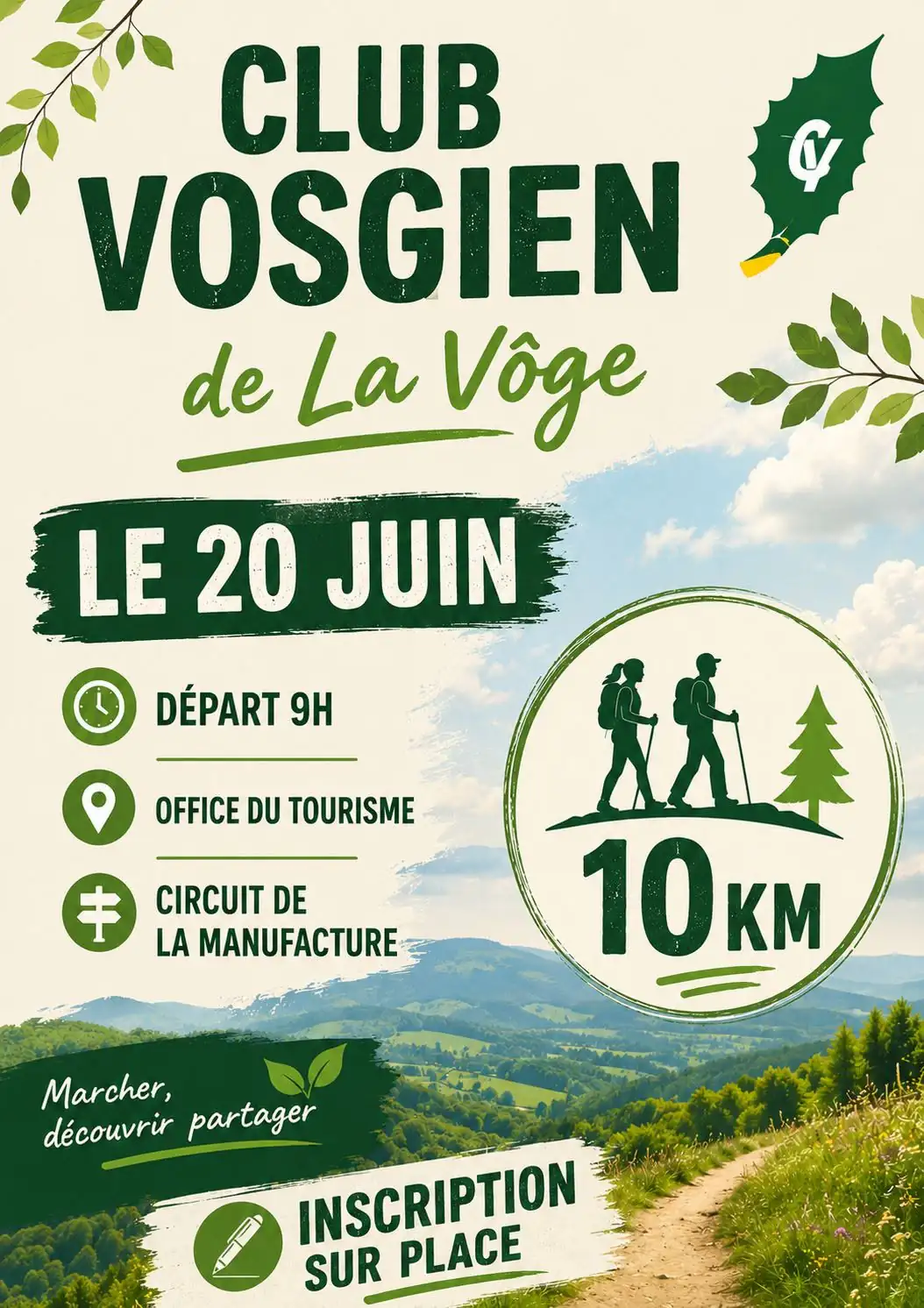 Club Vosgien – Agenda Juin