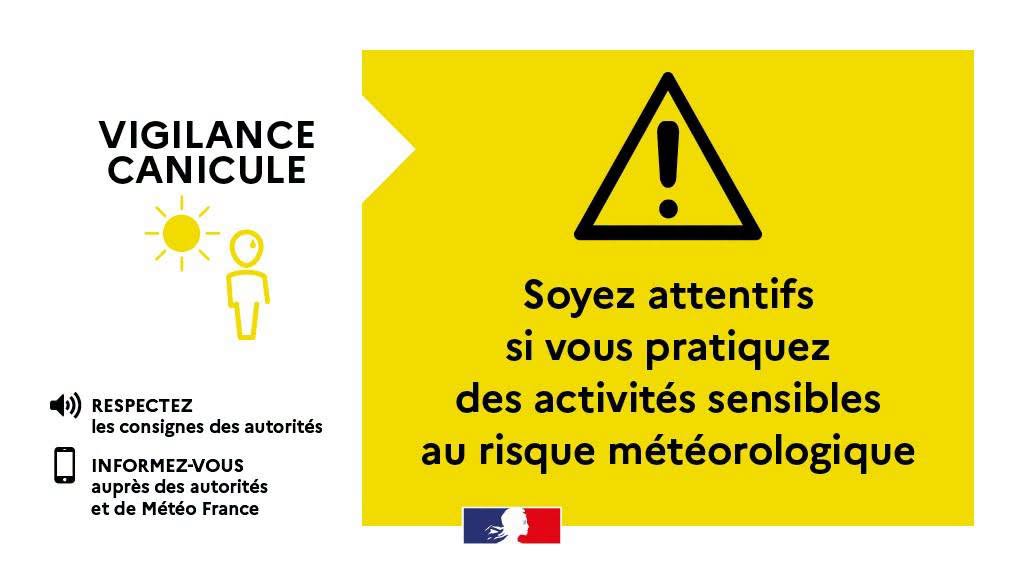 ALERTE CANICULE : Vigilance Orange