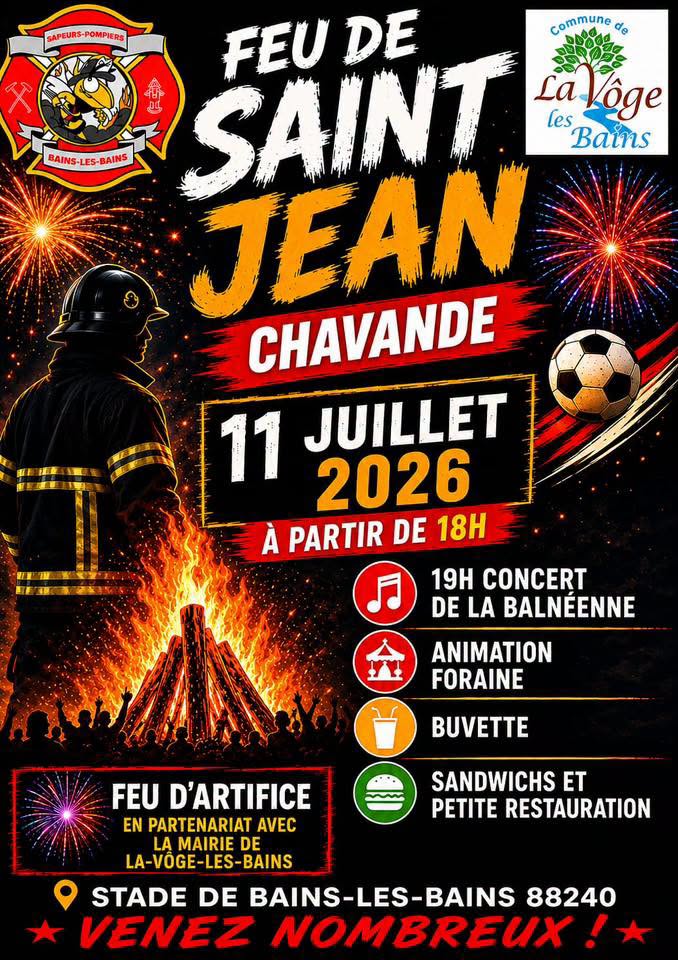 La Fête Nationale avec les Sapeurs pompiers