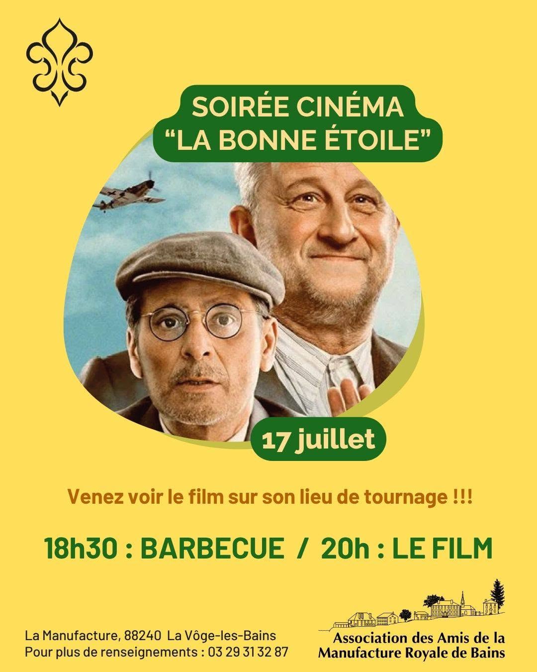Soirée cinéma à la Manufacture Royale