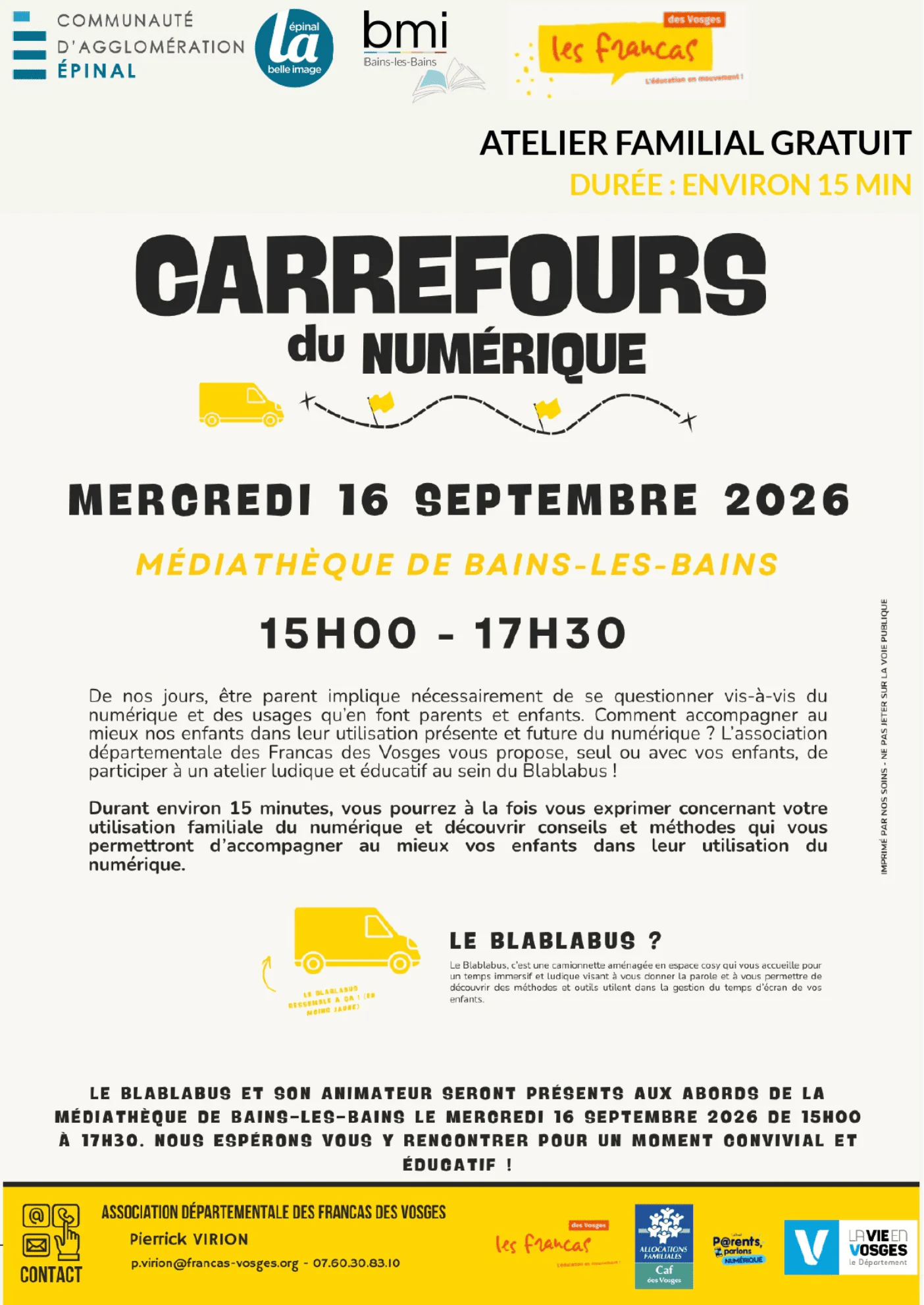 Carrefours du Numérique – 16/09/26